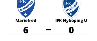 Storseger för Mariefred hemma mot IFK Nyköping U