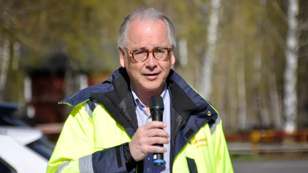 Vd Christer Lindqvist meddelar att Grangex vill köpa en gruva till, i Nordnorge.