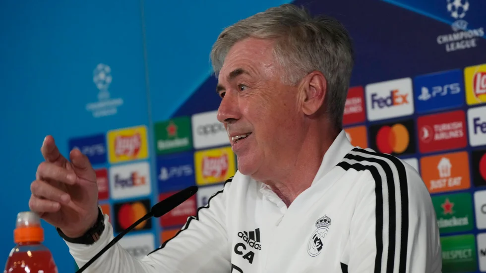 Real Madrids tränare Carlo Ancelotti.