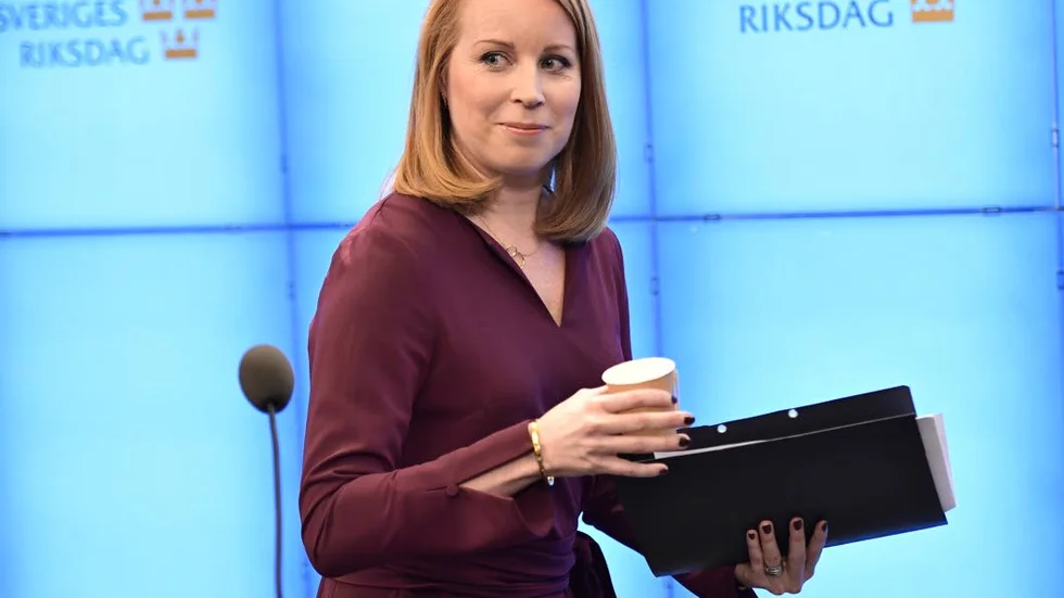 Centerpartiets partiledare Annie Lööf.