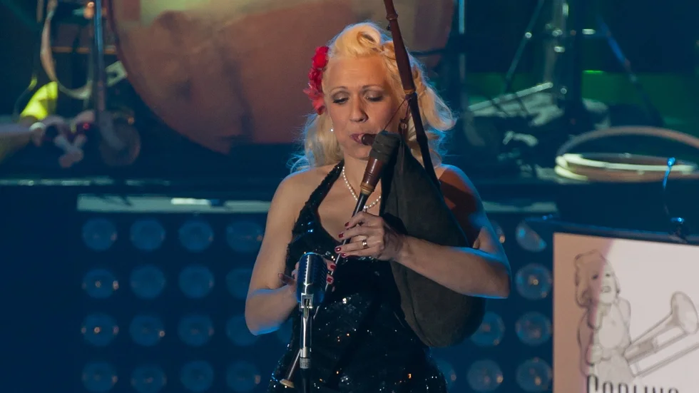 Gunhild Carling är en av jazzvärldens mest kända jazztrombonister.