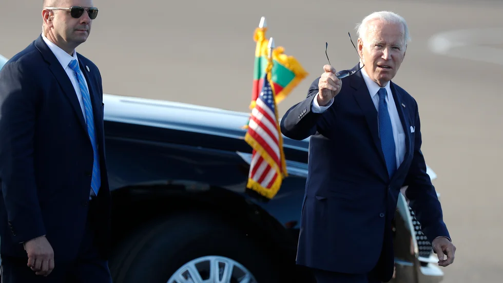 USA:s president Joe Biden glädjer sig åt att president Erdogan gett klartecken för Sverige i Nato.