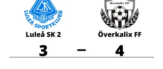 Överkalix FF vann borta mot Luleå SK 2