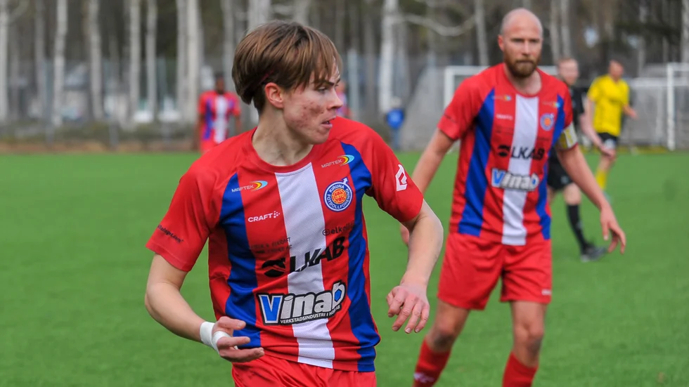 Filip Siikavaara och Kiruna FF fick åka hem från Skyttis utan poäng.