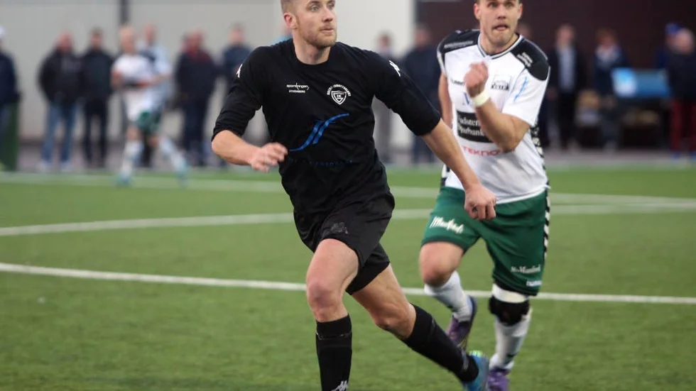 Tränare. Den tidigare ÅFF-stjärnan, Daniel Hallingström, är nu spelande tränare för Grebo.