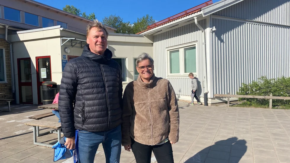 Fritidsledarna Ulf Nilsson och Linda Swanström välkomnar satsningen.