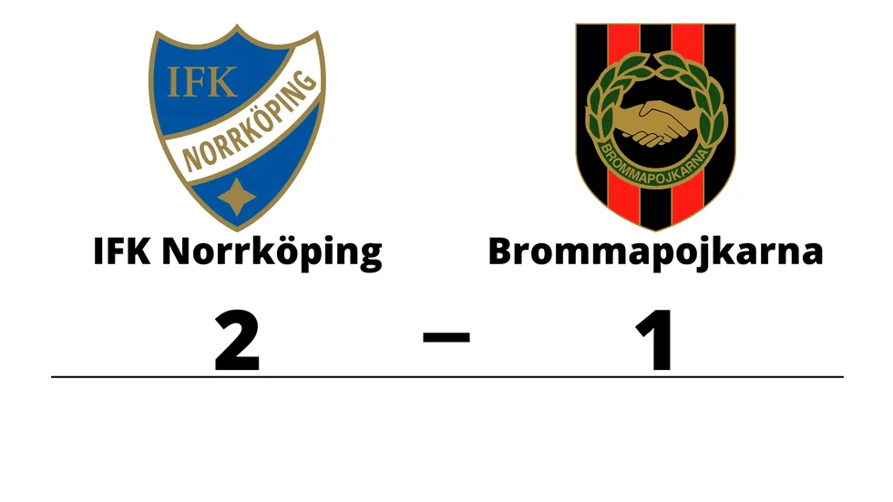 IFK Norrköping vann mot IF Brommapojkarna