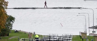 Ett överraskande möte för kanalfarare