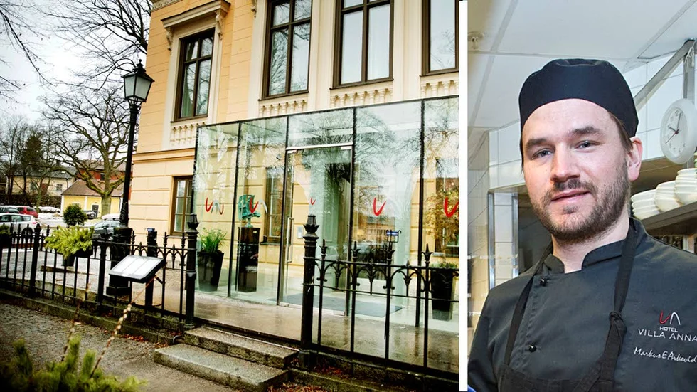 Markus Eriksson Arkevid på Villa Anna.