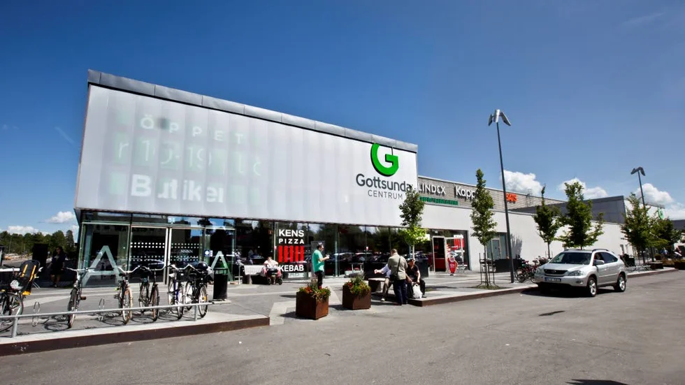 Gottsunda centrum.