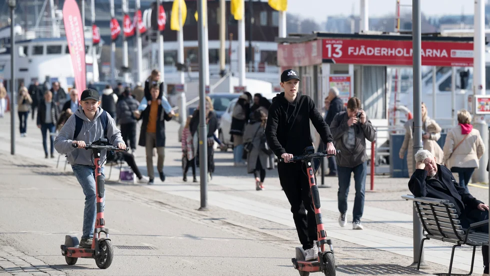 Ungdomar i större städer är överrepresenterade i olycksstatistiken. Arkivbild.