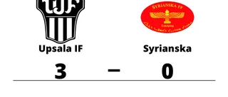 Upsala IF vann efter walk over från Syrianska