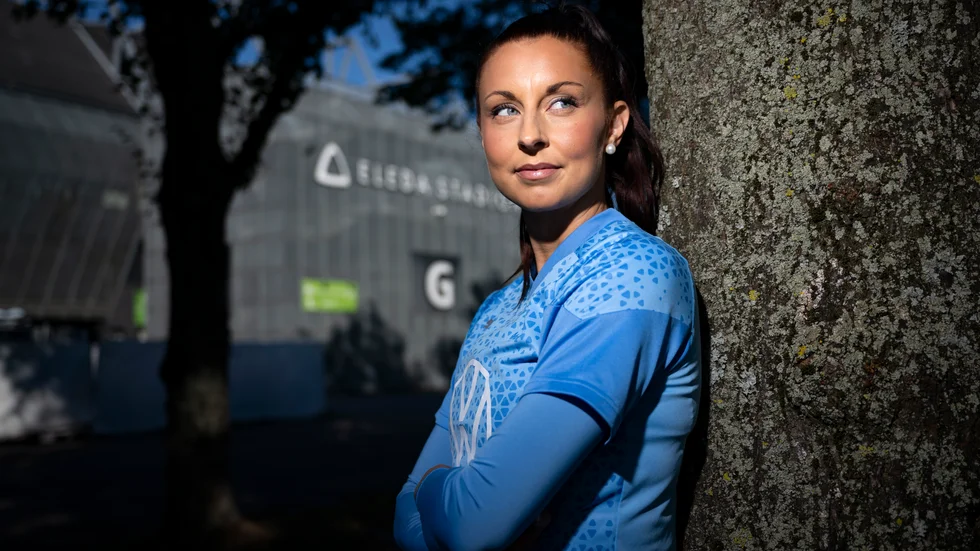 Malin Gunnarsson tog SM-guld 2015 med Rosengård, men har nu varit med på Malmö FF:s resa från division 4 till elitettan.