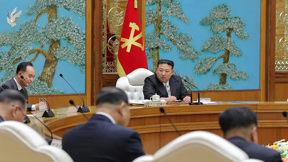 Nordkoreas diktator Kim Jong-Un. Arkivbild.