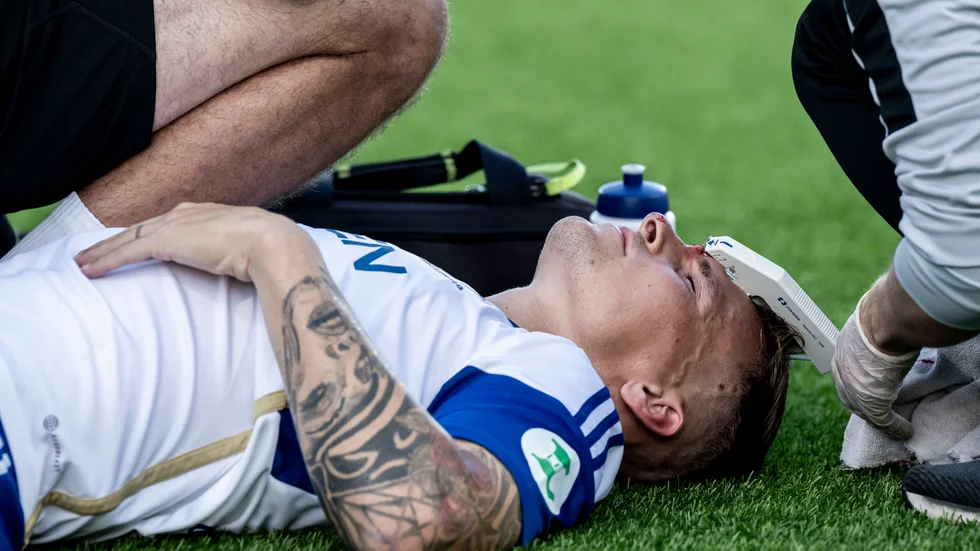 Marco Lund åkte på en rejäl törn.