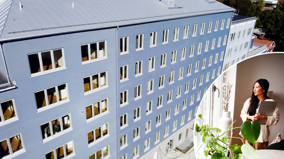 "Vill man flytta hemifrån så är det här ett prisvärt och bekvämt boende med hög standard, mitt i stan", menar Charlotte Traneus, projektledare för Valsverket.