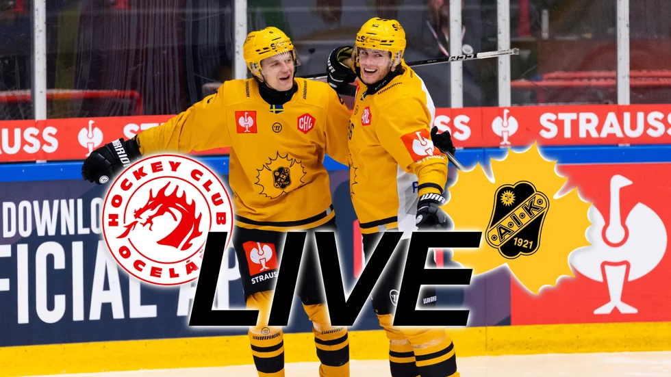 Måns Forsfjäll, Rickard Hugg och Skellefteå AIK är på plats i Tjeckien för första utslagsmötet med Ocelari Trinec.