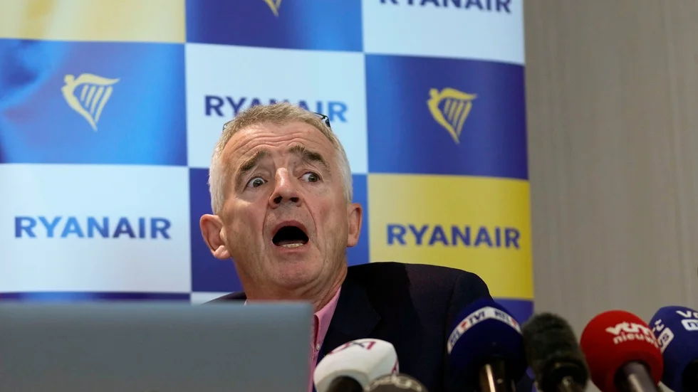 Ryanairs vd Michael O'Leary kan bli rikligt belönad. Arkivbild.