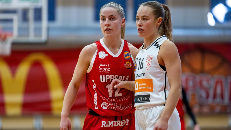 Mikaela Ekdahl var Uppsalas nästbästa poänggörare mot Högsbo.
