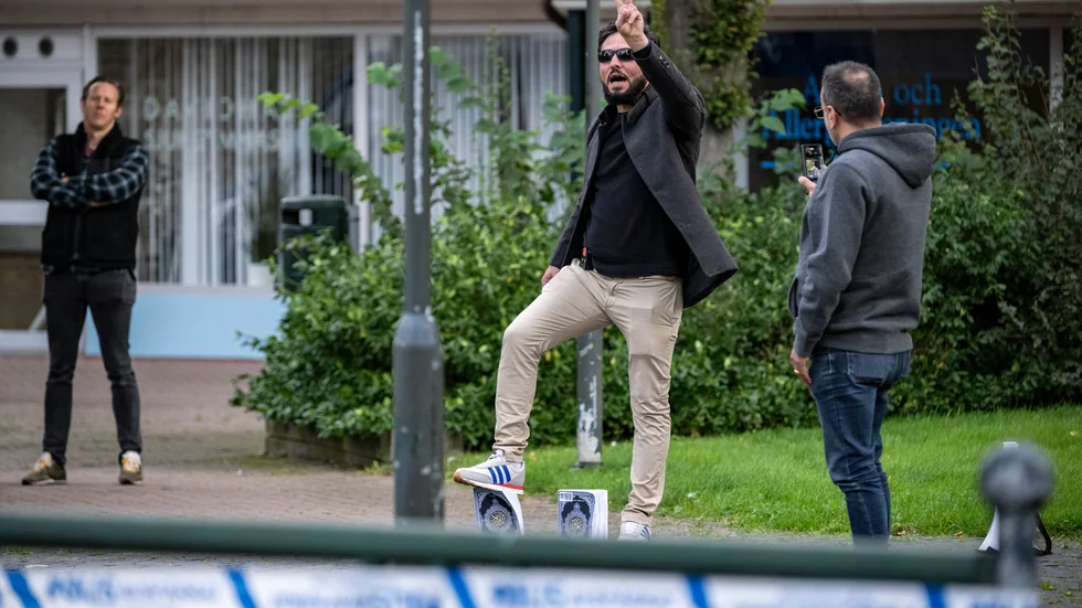 Danmark förbjuder olämplig behandling av religiösa skrifter på offentlig plats. Arkivbild.