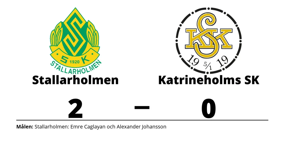 Stallarholmens SK vann mot Katrineholms SK FK