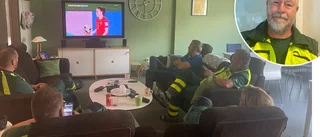Följ med in på ambulansstationen och se VM-semifinalen