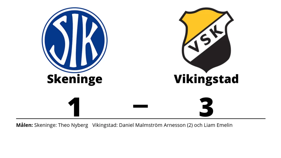 Skeninge IK förlorade mot Vikingstad SK