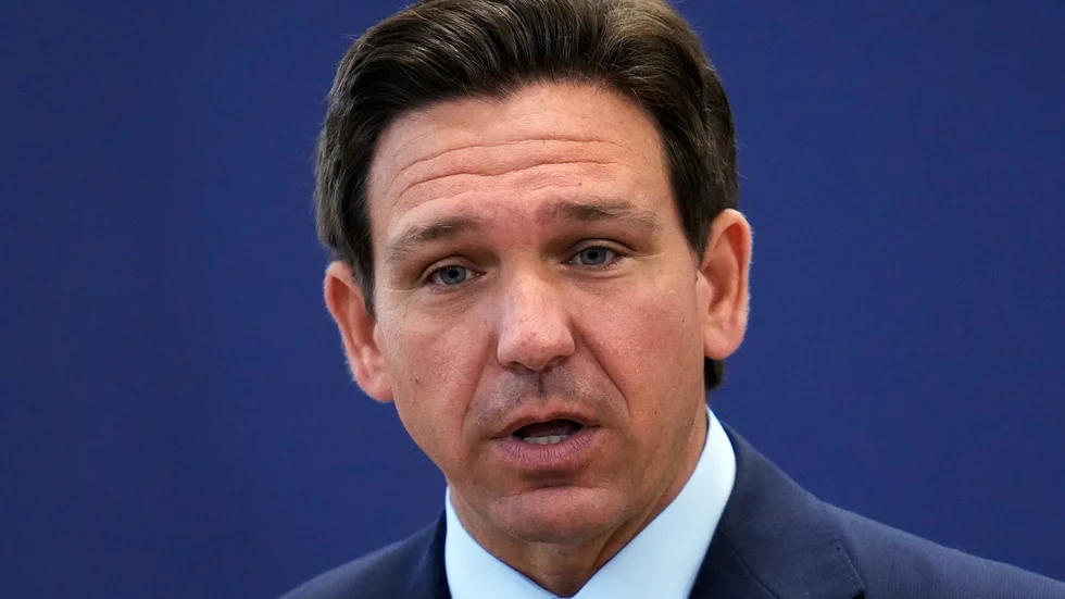 Floridas guvernör Ron DeSantis. Arkivbild.
