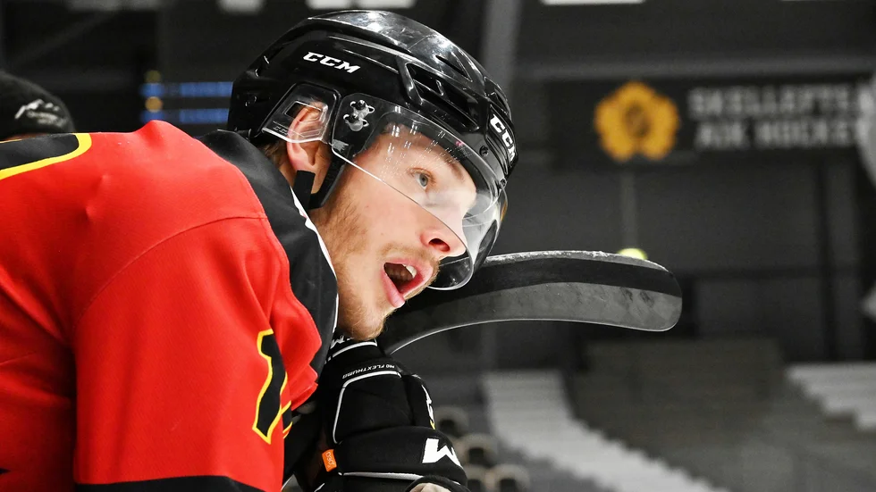 Melker Gustavsson, här i SK Lejontröjan 2021, är klar för nykomlingen Clemensnäs HC.