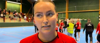 "Mycket bättre fart idag": Jennifer efter segermatchen