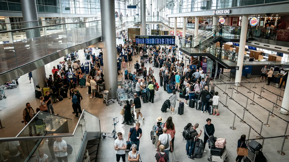 Köpenhamns flygplats Kastrup. Arkivbild.