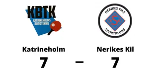 Katrineholm kryssade hemma mot Nerikes Kil