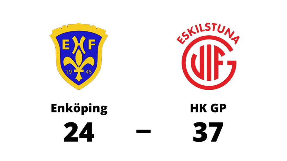 Enköpings HS förlorade mot HK GP