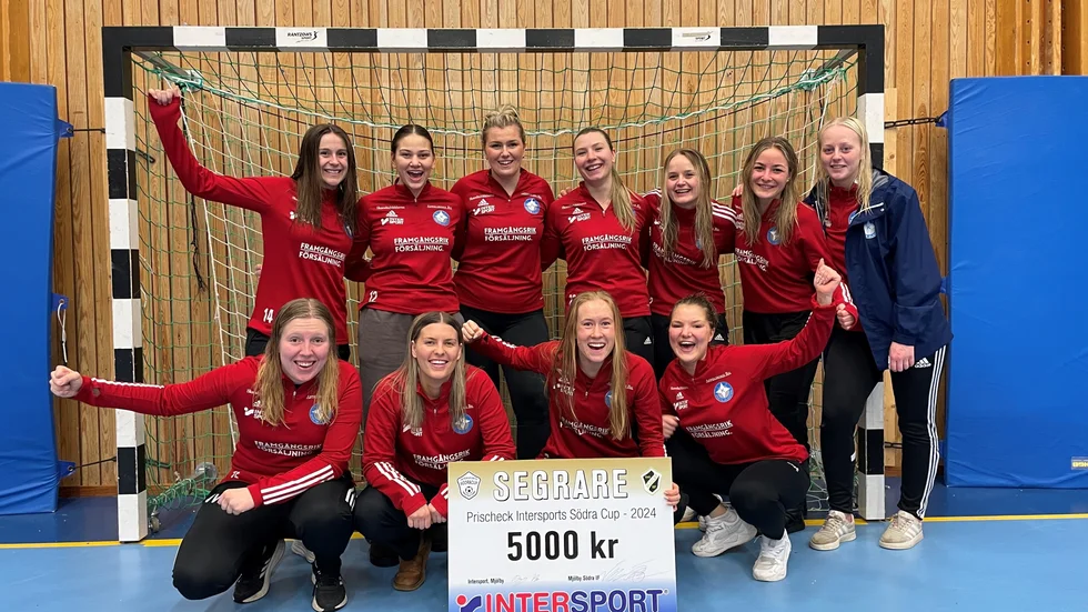 Jubel för Wreta Kloster i Södracupen.