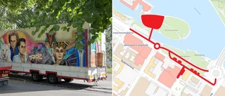 Så påverkas trafiken i city av Eskilstuna marknad