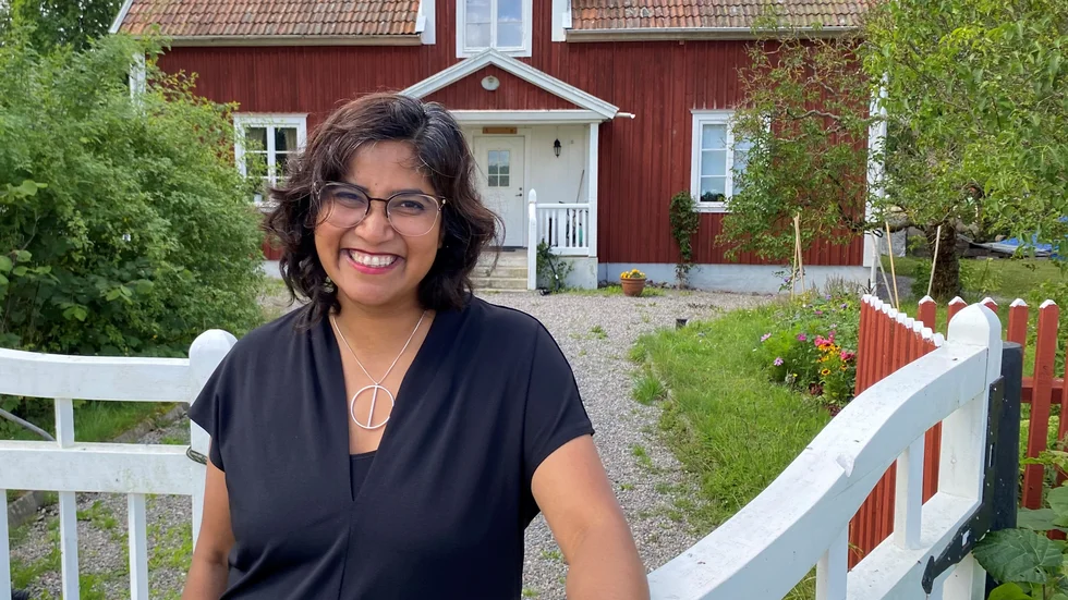 Företagaren Maria Bauer flyttade till Gnesta med sin familj för över sex år sedan. Hemmet i Blacksta beskriver hon som sin trygga punkt och att omgivningen är som mindfulness.
