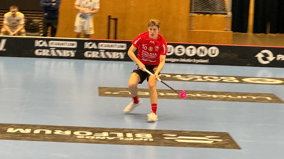 Sakarias Ulriksson hade en minst sagt fin match i derbyt.