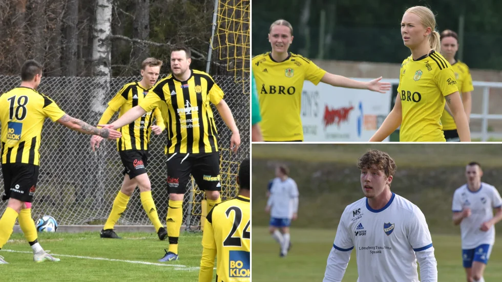 Gullringen, Vimmerby IF och IFK Tuna är några av de lokala lagen som spelar i helgen.