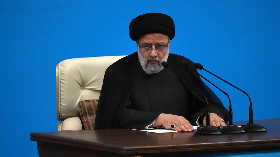 Irans president Ebrahim Raisi. Arkivbild.