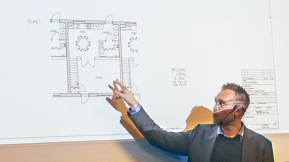 David Svenn har nya bostadsplaner för Pajala.
