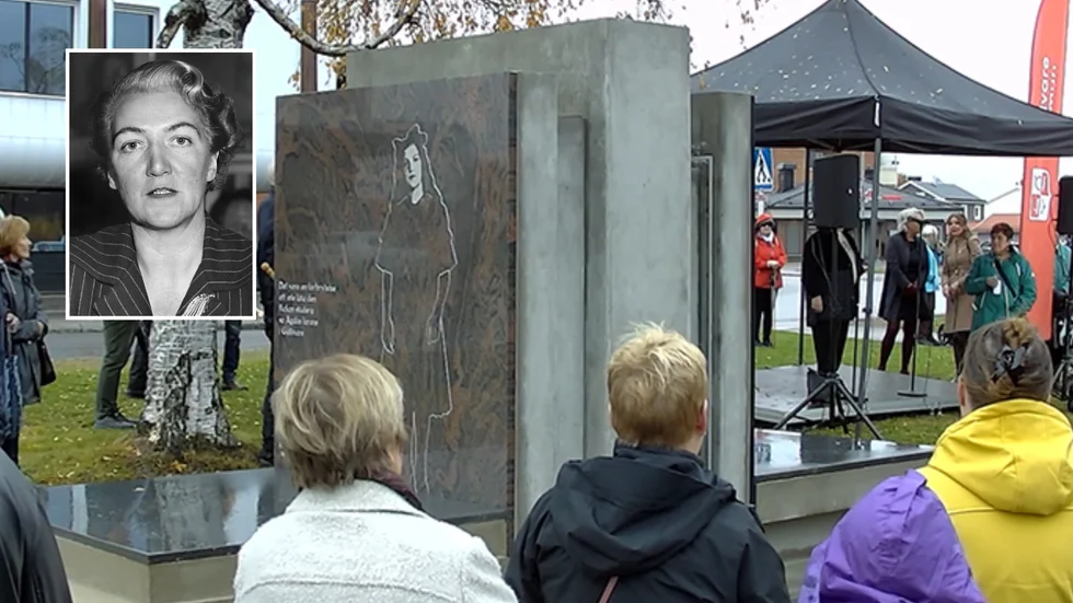 30 september invigdes minnesmärket över Agda Rössel vid en ceremoni i Gällivare. Det är skapat av konstnären Ingrid Falk. Invigningstalare var tidigare civilministern Ida Karkiainen (S). Även Agda Rössels son Robert Rössel närvarade.