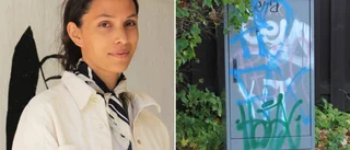 Ovanligt mycket klotter i Knivsta – men väggmålning klarade sig
