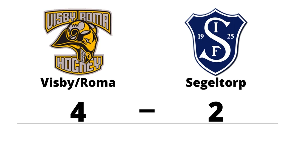 Visby/Roma HK vann mot Segeltorps IF
