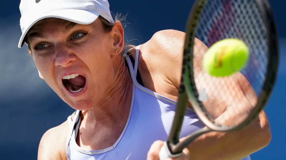 Simona Halep. Arkivbild.