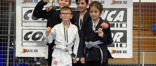 Unga talanger tog BJJ-medaljer på tävling