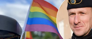 Prideflagga brändes i Katrineholm – polis tillkallades