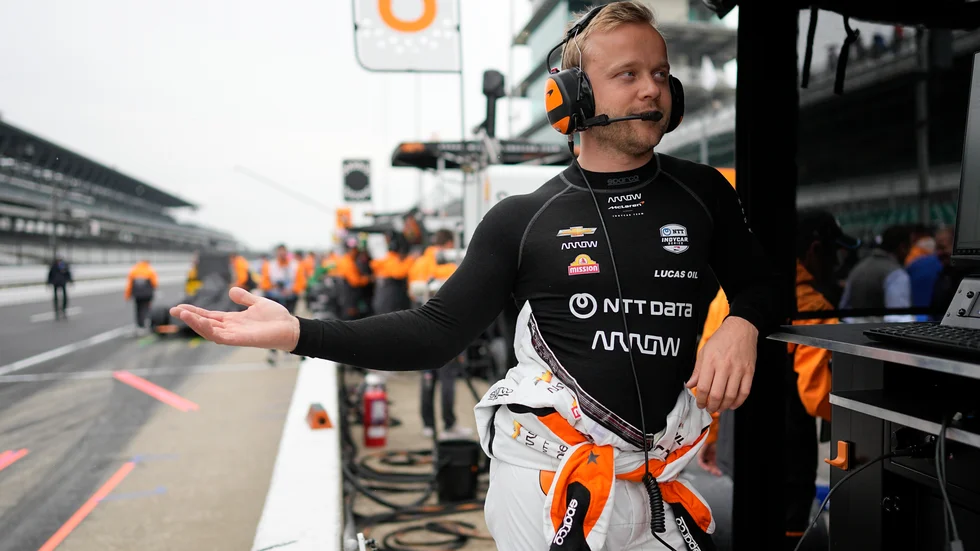 Felix Rosenqvist byter stall. Arkivbild.