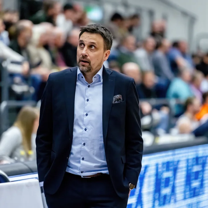 Håkan Larsson, tränare i BC Luleå.