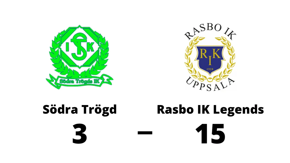 Södra Trögds IK förlorade mot Rasbo IK Legends