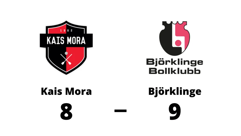 KAIS Mora IF förlorade mot Björklinge BK